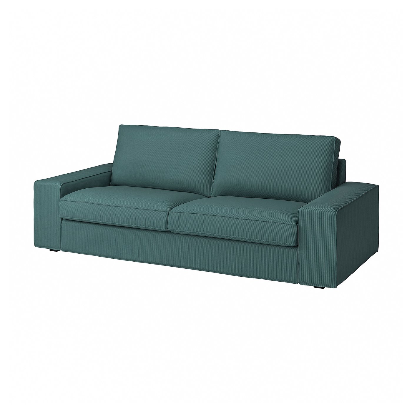 KIVIK 3-seat sofa, Gunnared blue - IKEA