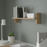 KLAVRESTRÖM Wall shelf, oak, 60x20 cm