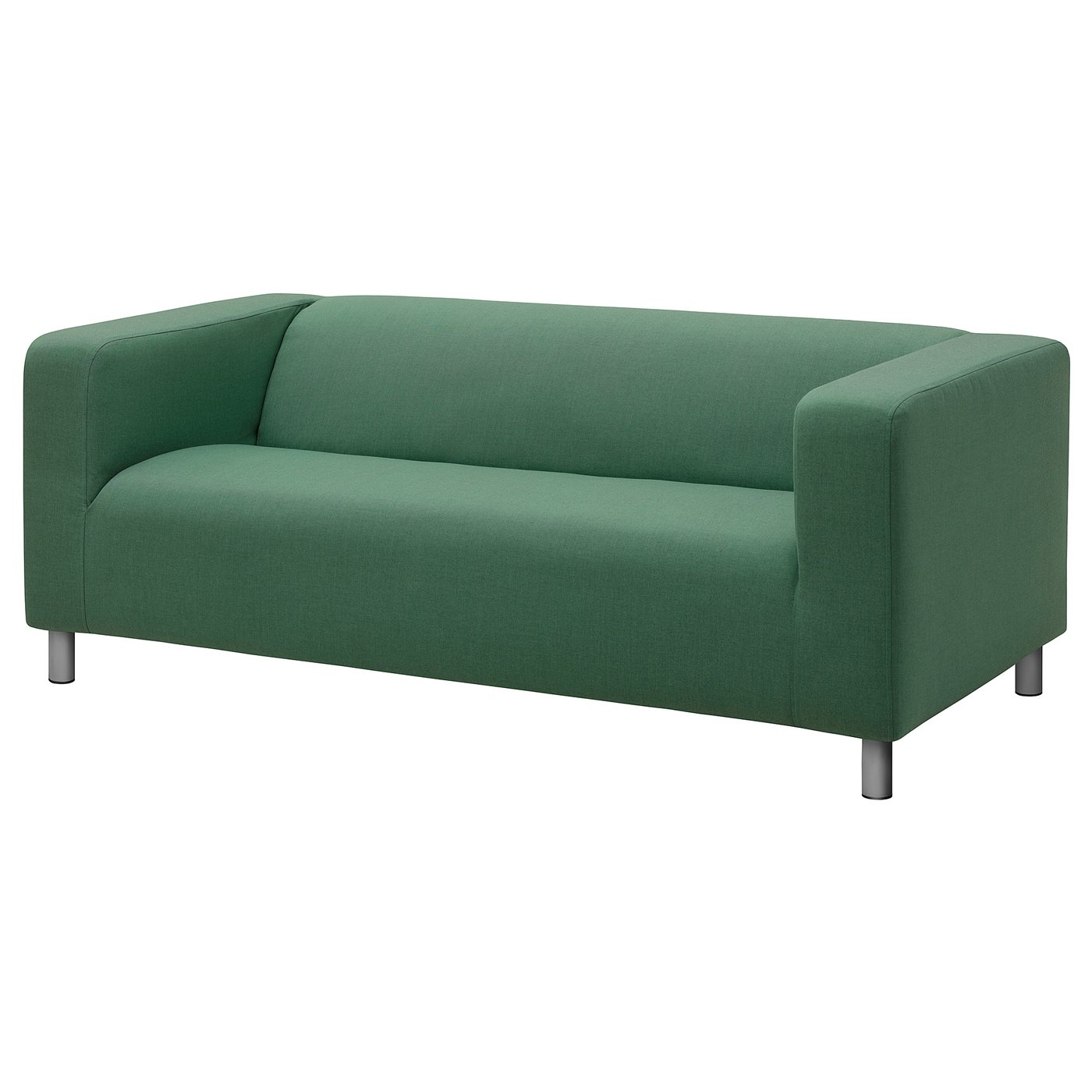 KLIPPAN クリッパンカバー 2人掛けソファ用 ヴィースレイエローグリーン KLIPPAN cover for 2-seat sofa, Vissle green - IKEA