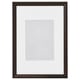 KLOTKÖRSBÄR Frame, oak effect/dark brown, 21x30 cm