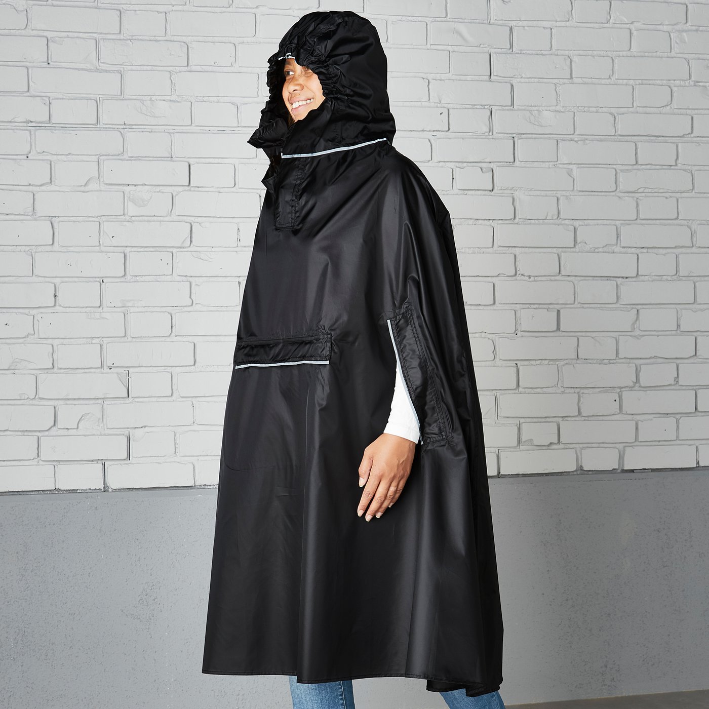 black rain cape