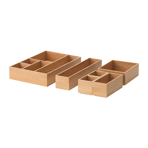 KNOTA Storage box, set of 6 IKEA
