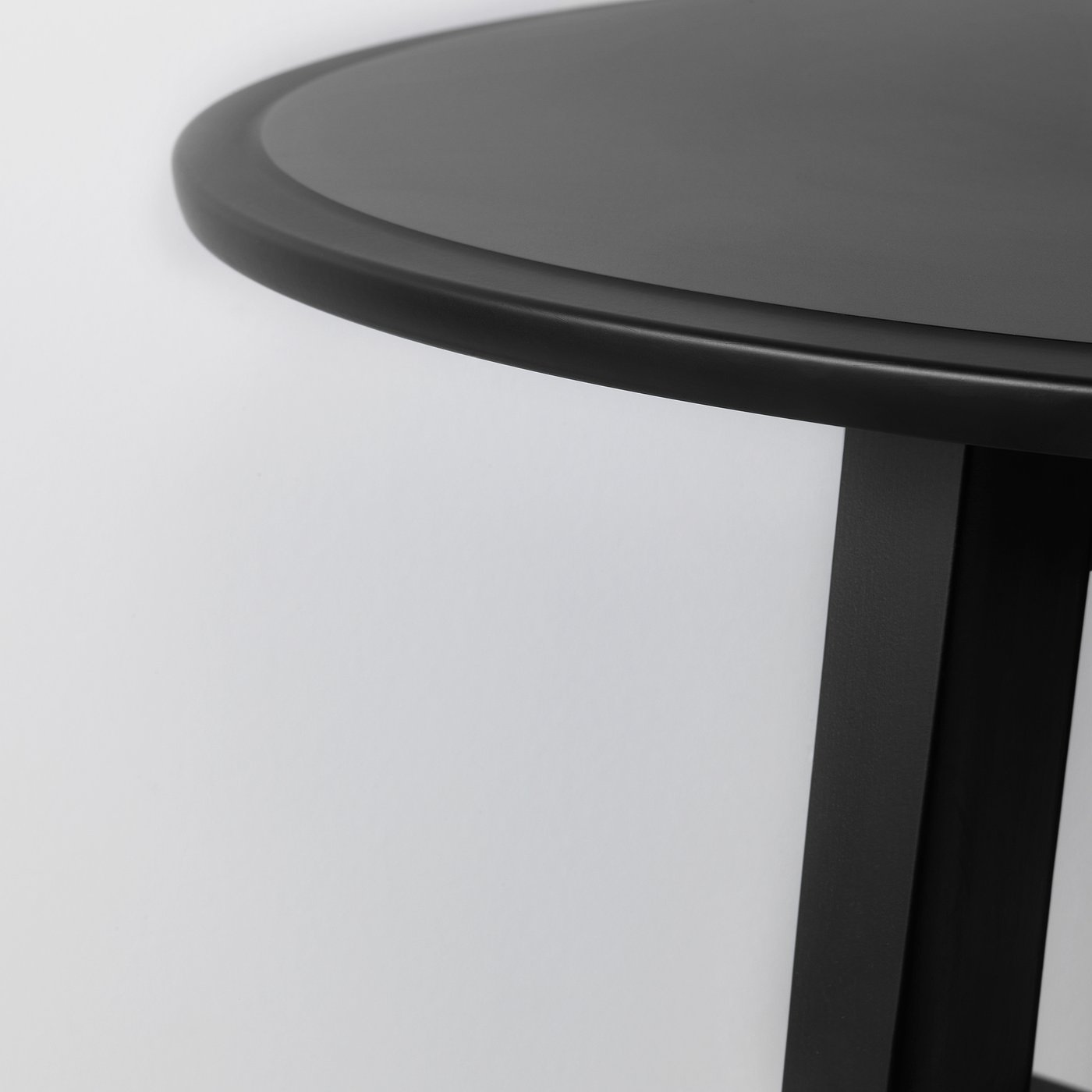KRAGSTA coffee table, black, 90 cm - IKEA