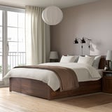 KRANSSALVIA Duvet cover and 2 pillowcases, white, 200x200/50x60 cm