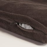 KRANSSALVIA Duvet cover and pillowcase, brown, 150x200/50x60 cm