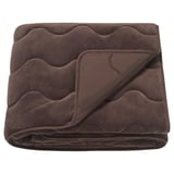 KRANSSALVIA Mattress protector, brown, 160x200 cm