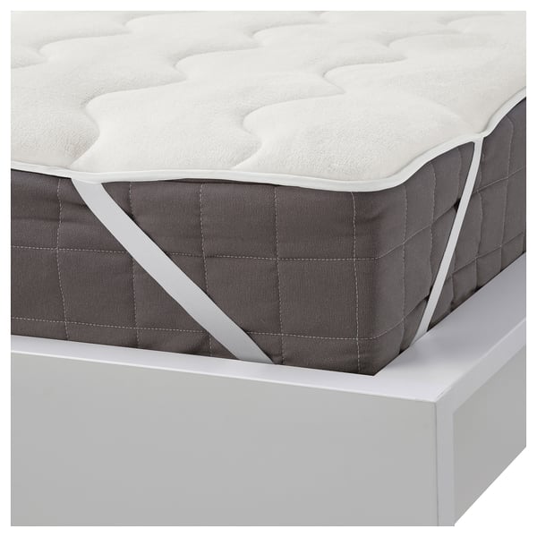 KRANSSALVIA Mattress protector, white, 160x200 cm
