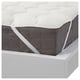 KRANSSALVIA Mattress protector, white, 140x200 cm