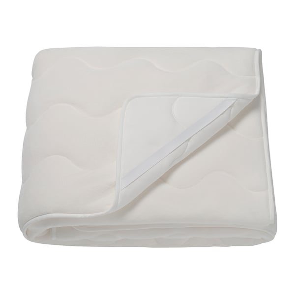 KRANSSALVIA Mattress protector, white, 160x200 cm
