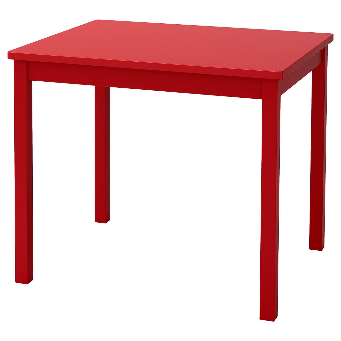 KRITTER Children's table red IKEA