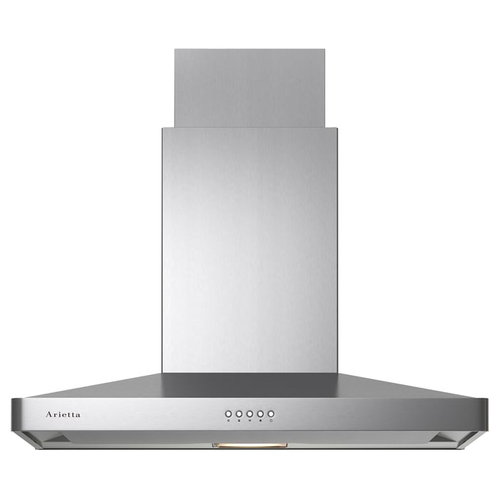 KVALITATIV ceilingmounted extractor hood, stainless steel, 90 cm IKEA