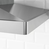 KVALITATIV Ceiling-mounted extractor hood, stainless steel, 90 cm
