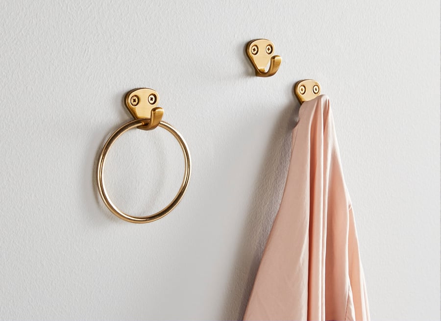 KVASP Hook, brasscolour IKEA