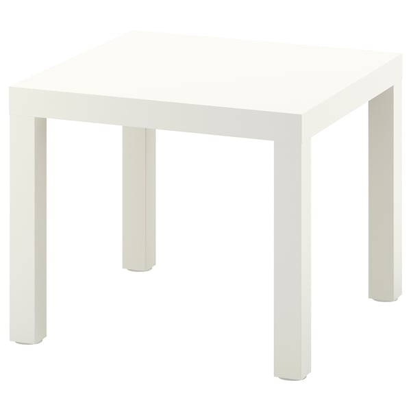 LACK Side table, white, 55x55 cm