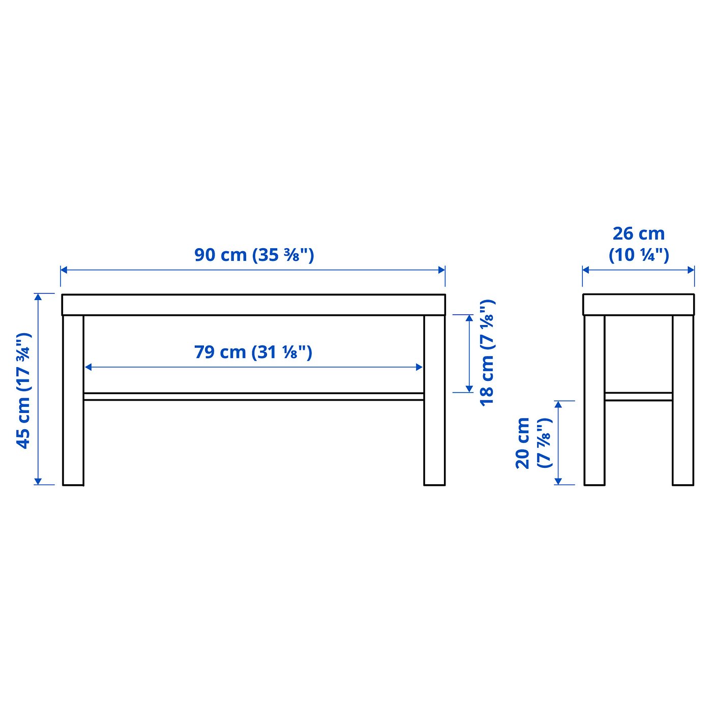 IKEA LACK ラック テレビ台 ホワイト LACK ラック テレビ台, ホワイト, 120x35x36 cm - IKEA