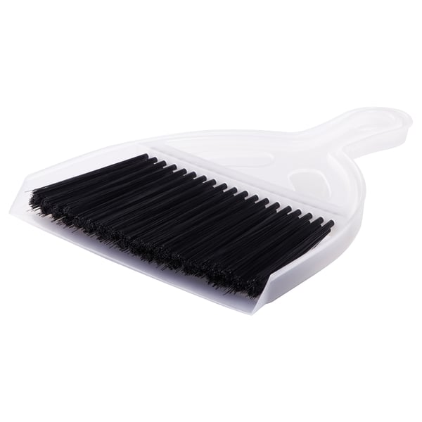 LÄSKIS Broom set, transparent
