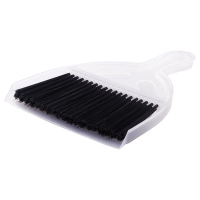 LÄSKIS Broom set, transparent