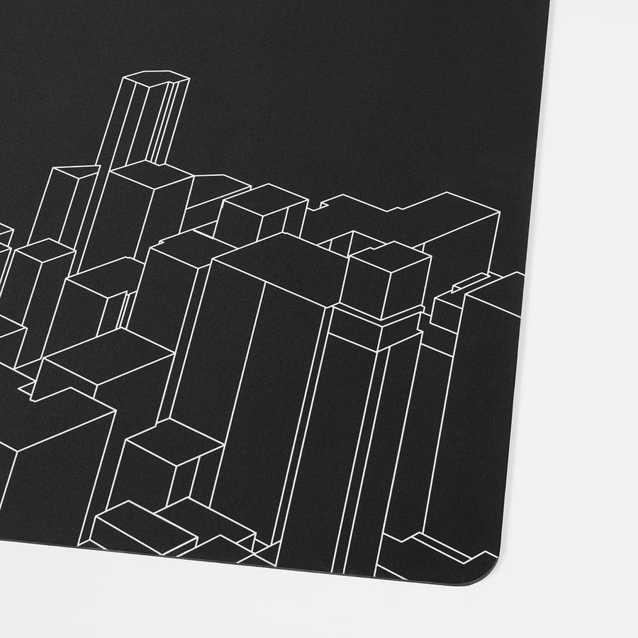 LÅNESPELARE Gaming mouse pad, patterned, 90x40 cm IKEA