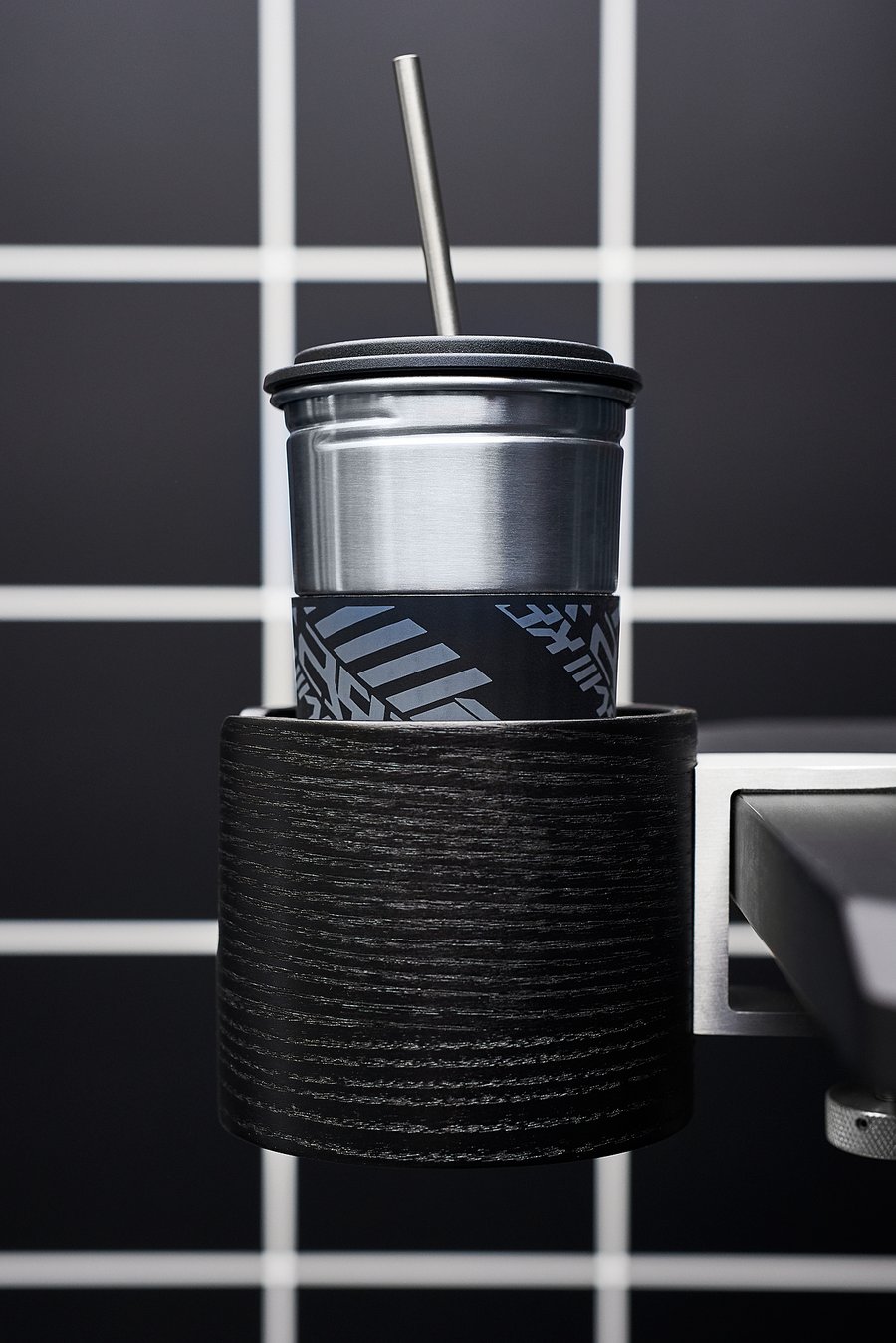 LÅNESPELARE mug holder, black IKEA