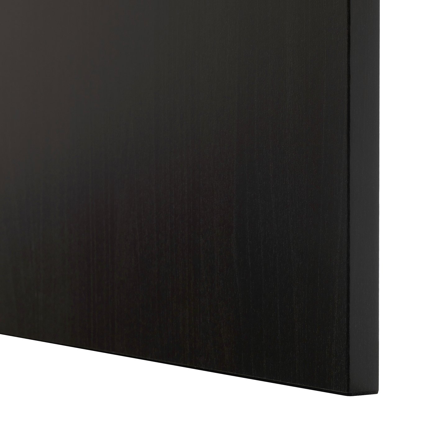 LAPPVIKEN door/drawer front, black-brown, 60x38 cm - IKEA