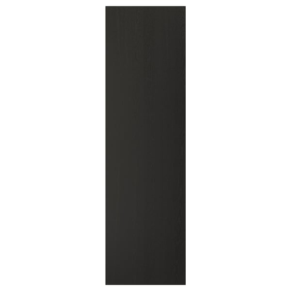 LERHYTTAN Cover panel, black stained, 63x220 cm