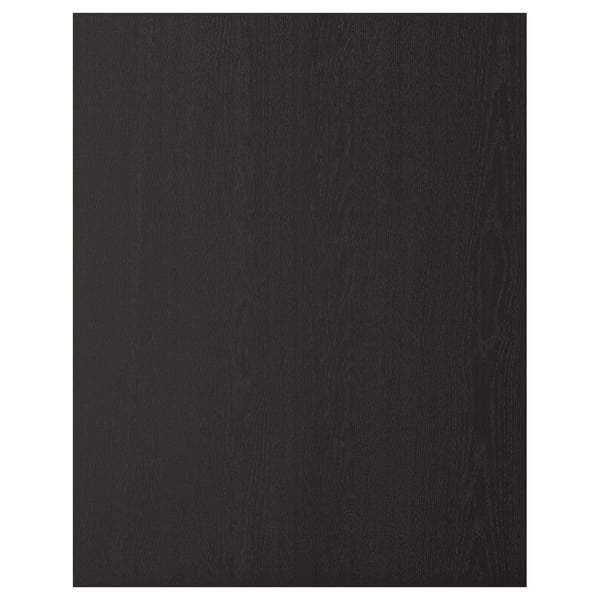 LERHYTTAN Cover panel, black stained, 63x80 cm