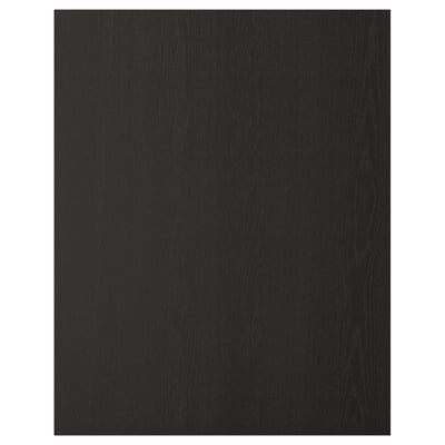LERHYTTAN Cover panel, black stained, 63x80 cm