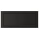 LERHYTTAN Drawer front, black stained, 90x40 cm