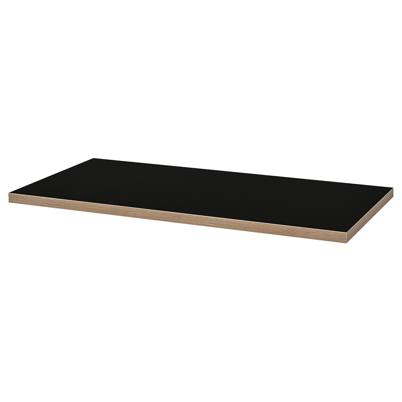 LINNMON Table top black, plywood IKEA