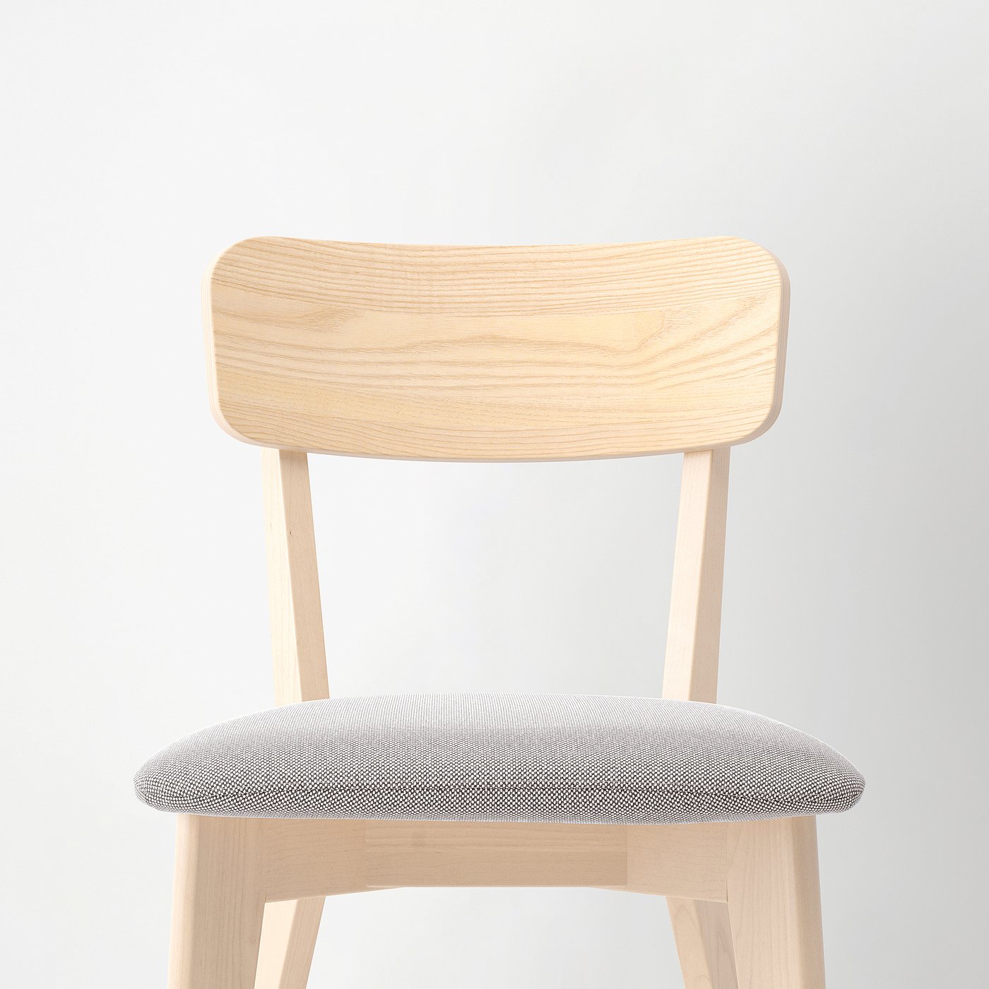 LISABO / LISABO table and 2 chairs, ash/Tallmyra white/black