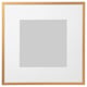 Option: LOMVIKEN Frame, gold-colour, 32x32 cm