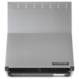 LUFTIG Wall mounted extractor hood, silver-colour
