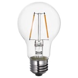 LUNNOM LED bulb E26 150 lumen, globe clear