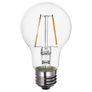 LUNNOM LED bulb E26 150 lumen, globe clear