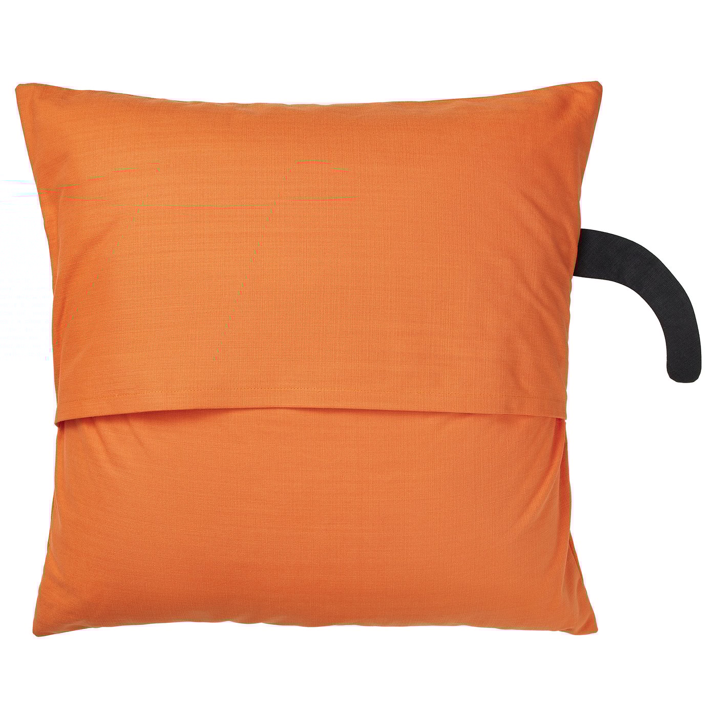 MÄVINN cushion cover, cat pattern orange, 50x50 cm - IKEA