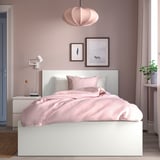 MALM Bed frame with mattress, white/Vesteröy extra firm, 120x200 cm