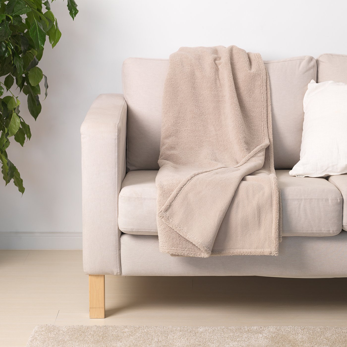 MAMMUTTRÄD Blanket beige IKEA