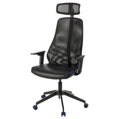 MATCHSPEL Gaming chair, Bomstad black/blue