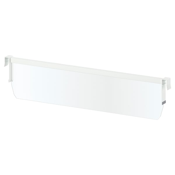 MAXIMERA Divider for medium drawer, white/transparent, 75 cm