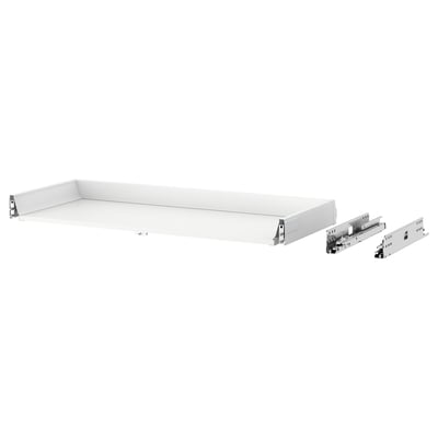 MAXIMERA Drawer, low, white, 90x37 cm