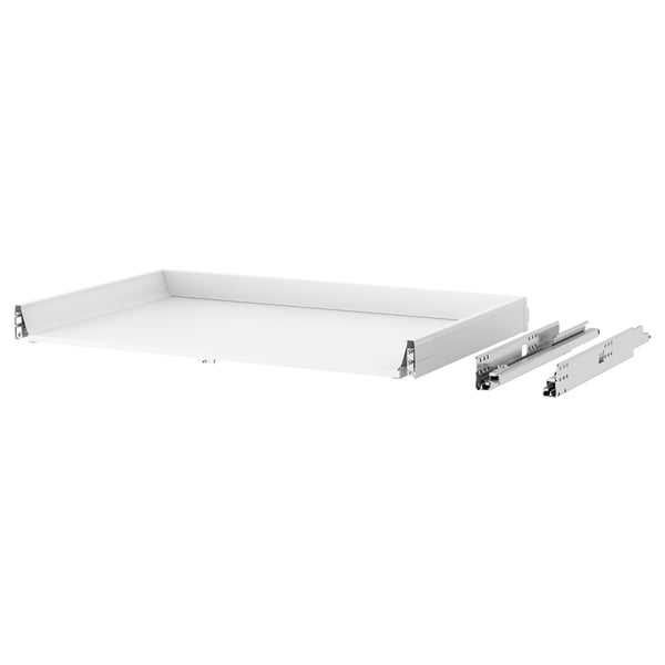 MAXIMERA Drawer, low, white, 90x60 cm