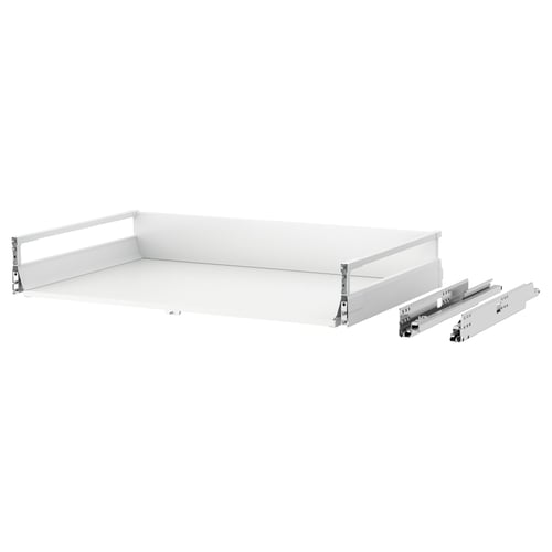 MAXIMERA drawer unit, white, steel, rectangular, modern.