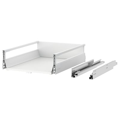 MAXIMERA Drawer under dishwasher, white, 45x37 cm