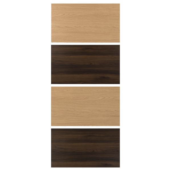 MEHAMN: light wood double-sided fiberboard panels for storage & decor.