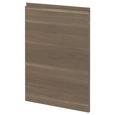 METOD 1 front for dishwasher, Voxtorp walnut effect, 60 cm