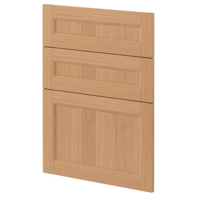 METOD 3 fronts for dishwasher, Vedhamn oak, 60 cm