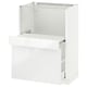 METOD Base cab w pull-out shelf/drawer, white Maximera/Ringhult white, 60x41x80 cm