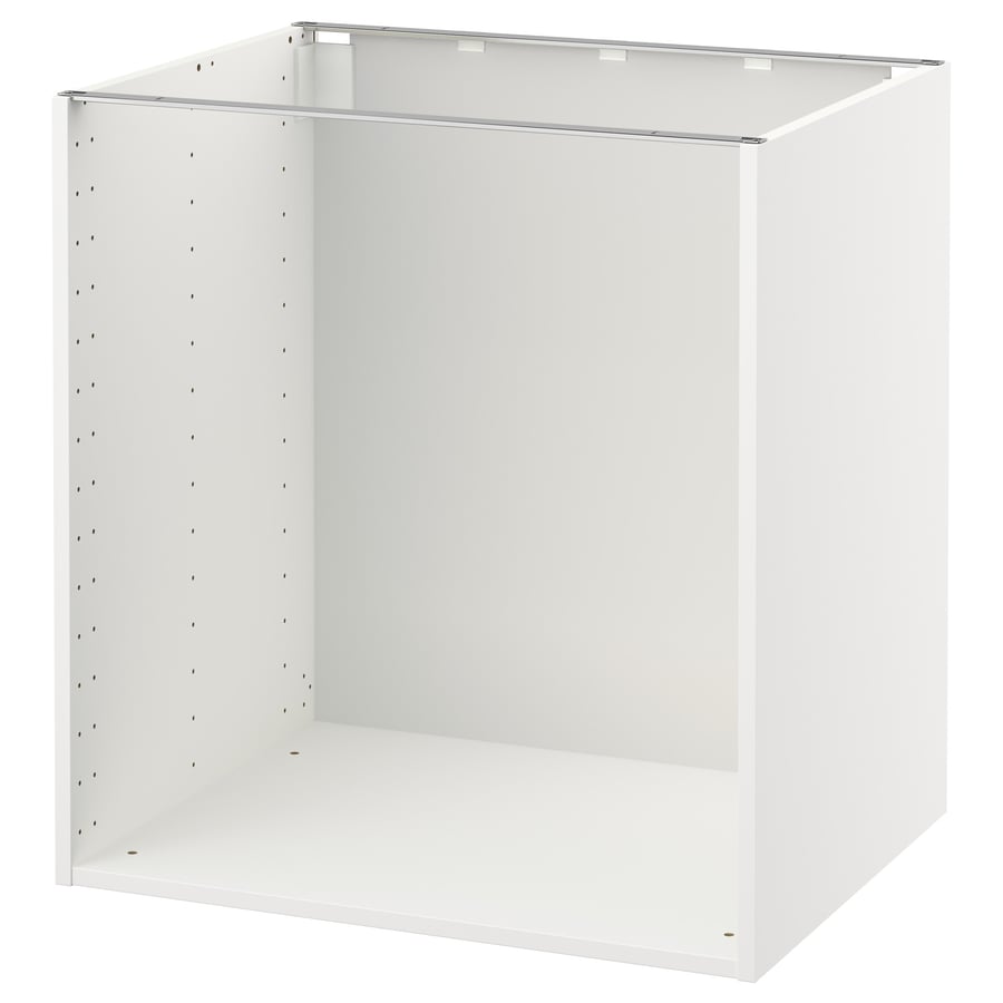 METOD base frame, white, 75x60x80 cm IKEA