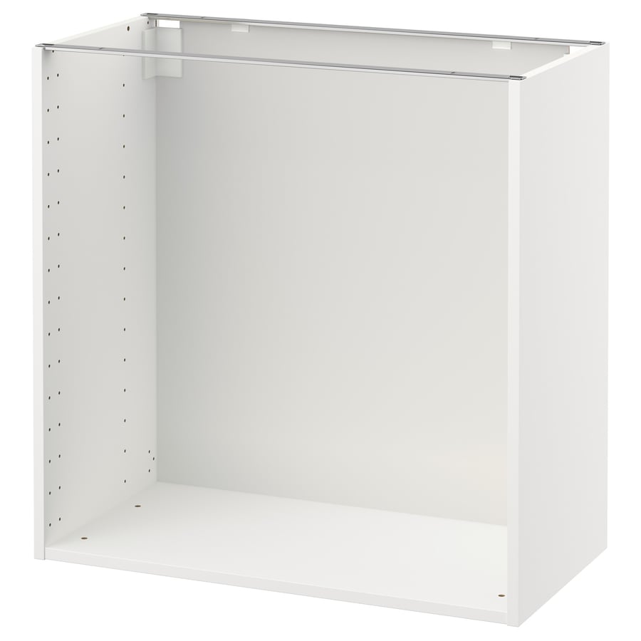 METOD base frame, white, 80x41x80 cm IKEA