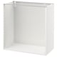 METOD Base cabinet frame, white, 80x41x80 cm